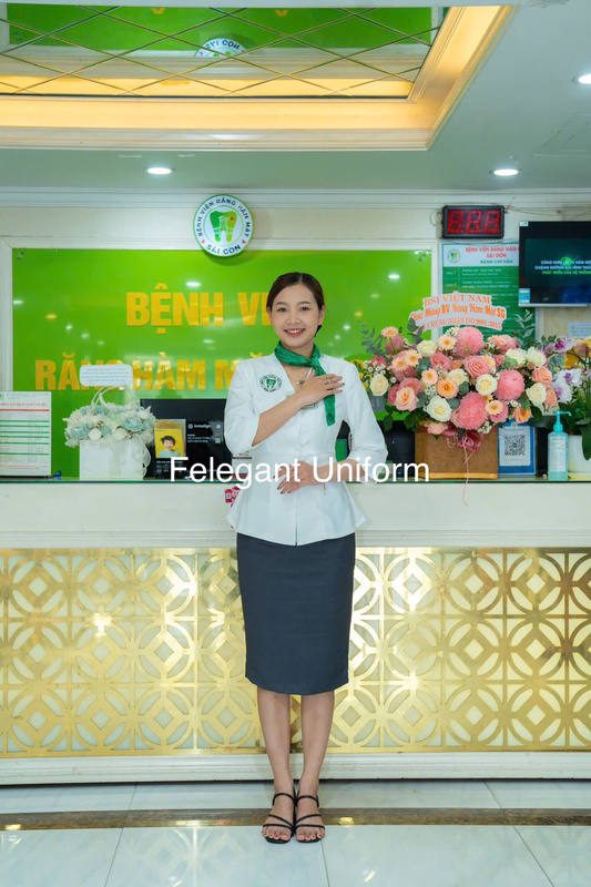 Đồng phục bệnh viện răng hàm mặt Sài Gòn - Đồng Phục Felegant Uniform - Công Ty TNHH Thời Trang Felegant Uniform